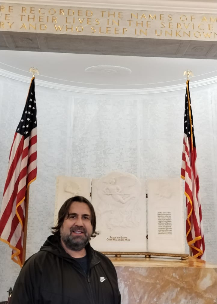 Marco and American Flags